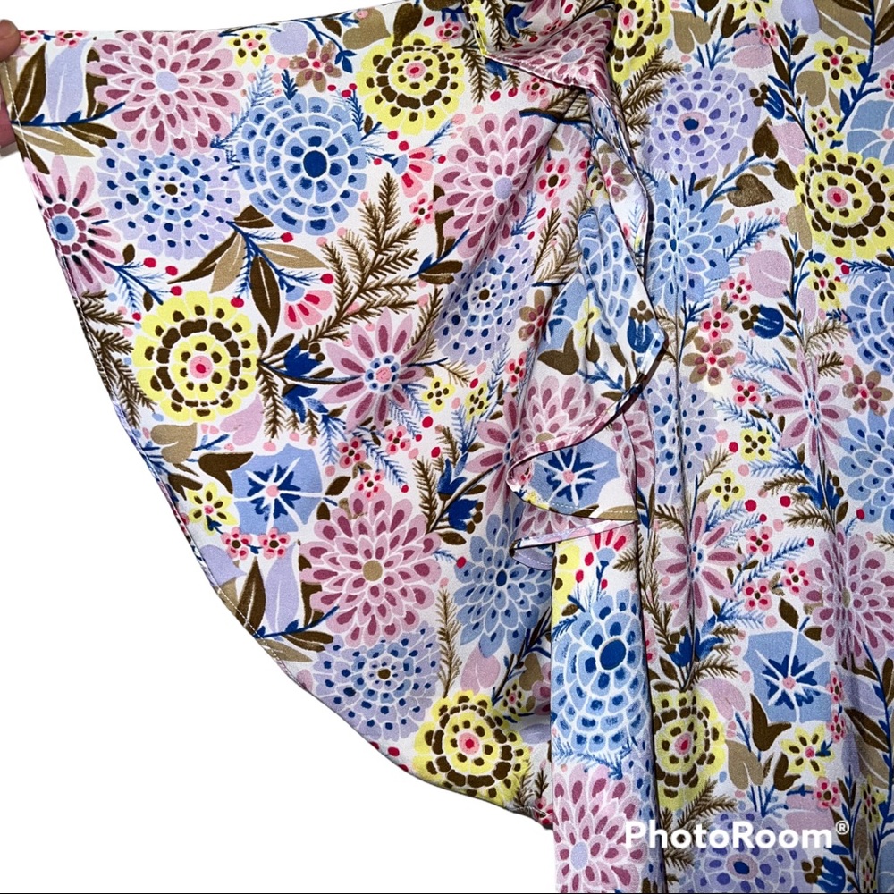 Nanette By Nanette Lepore Flowy Flutter Sleeve Top - image 3